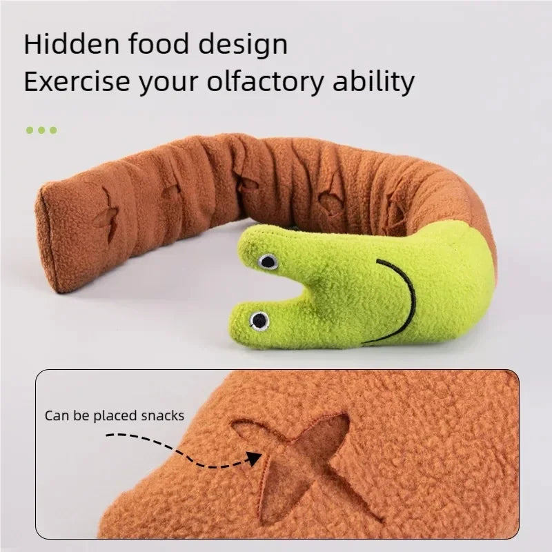 Snail Sniffing Interactive Toy/Slow Feeder Hiding Mat for Interactive Pet Training