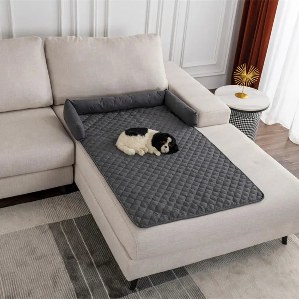 Pet Sofa Anti-slip Couch Protection Waterproof Car Seat Cushion Three-sided Pet Pad