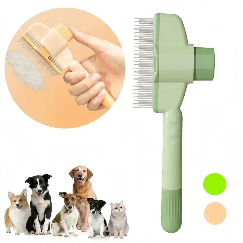Pet Hair Remover and Grooming Comb/Brush for Cats And Dog