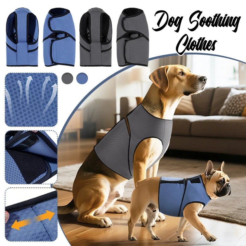 Mesh Dog Calming Vest/Coat for Thunderstorms