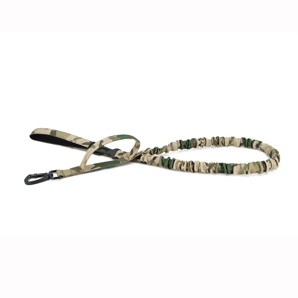 Adjustable Dog Leash with Quick Release and 2 Control Handles