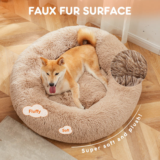 Calming Dog Bed for Medium to Large Dogs with Anti-Slip