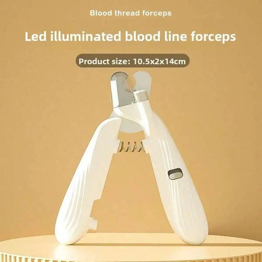 LED Pet Nail Clippers Cat Dog Nail Trimmer