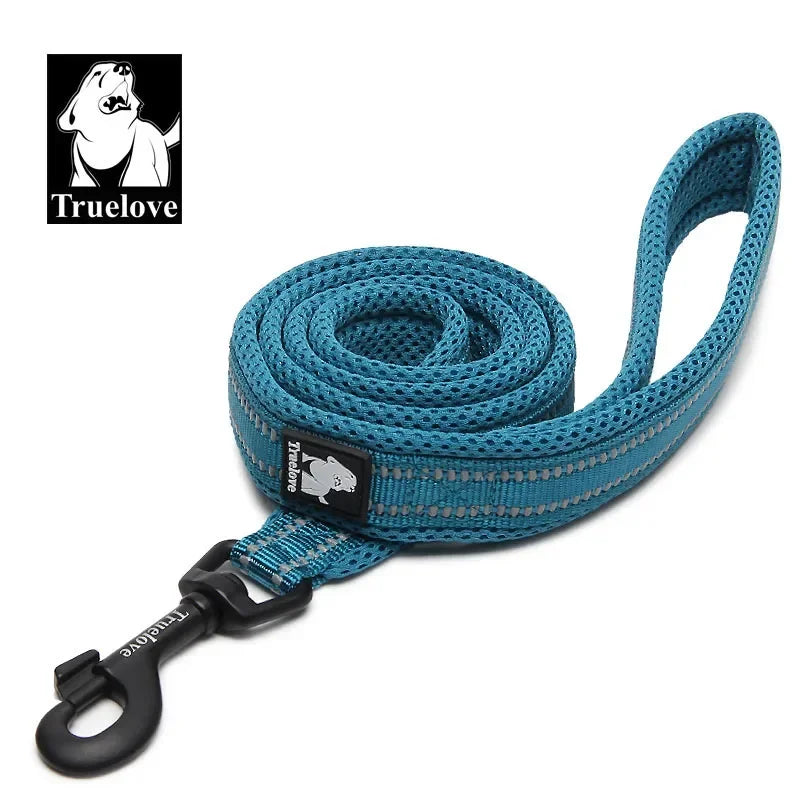Truelove Reflective Nylon Mesh Padded Pet Leash