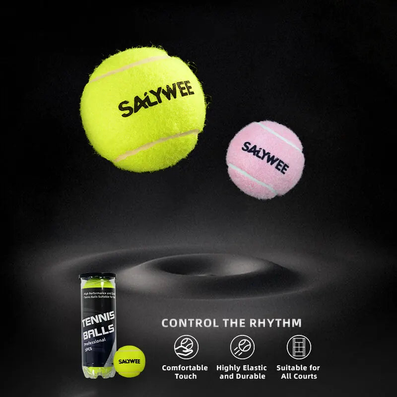 High Elasticity Tennis Balls for Training Indoor/Outdoor Use for Pets