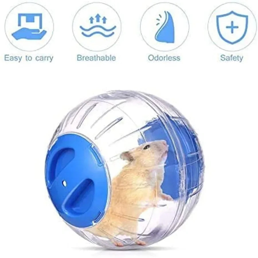 Cute Dwarf Hamster Running Ball - Whiskersnwigglesshop