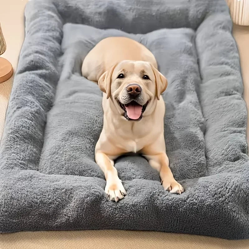 Oversized Ultra Soft Plush Dog Cat Bed/Crate Pad