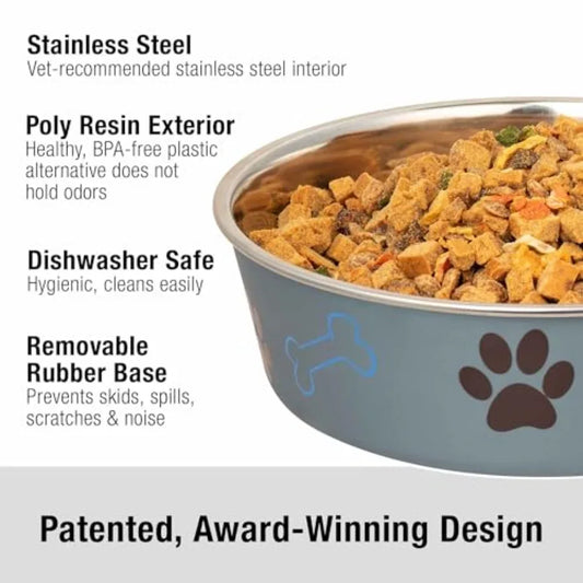 Bella Stainless Steel Dog and Cat Bowls