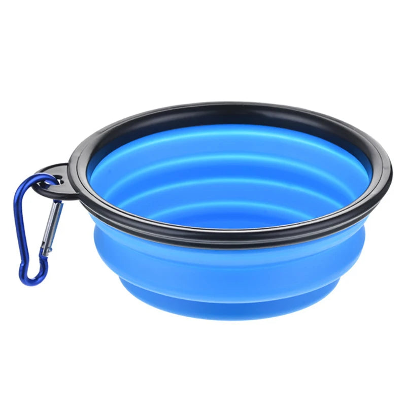 Durable Collapsible Travel Portable Pet Food Bowl for Pets - Whiskersnwigglesshop