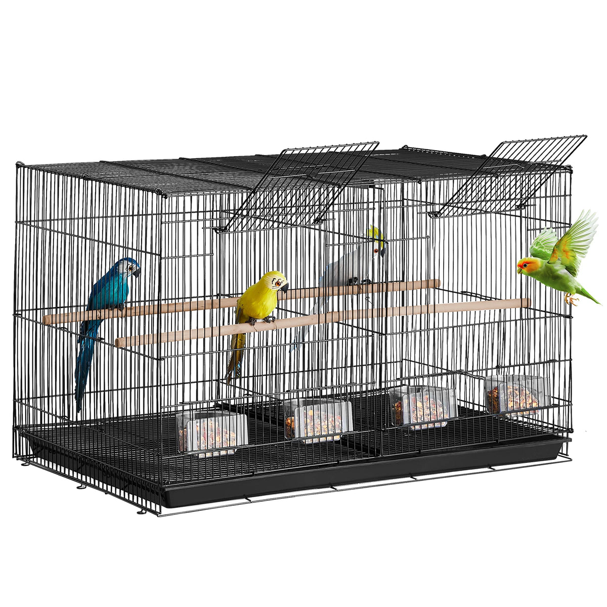 VEVOR 30-Inch Flight Bird Cage - Whiskersnwigglesshop